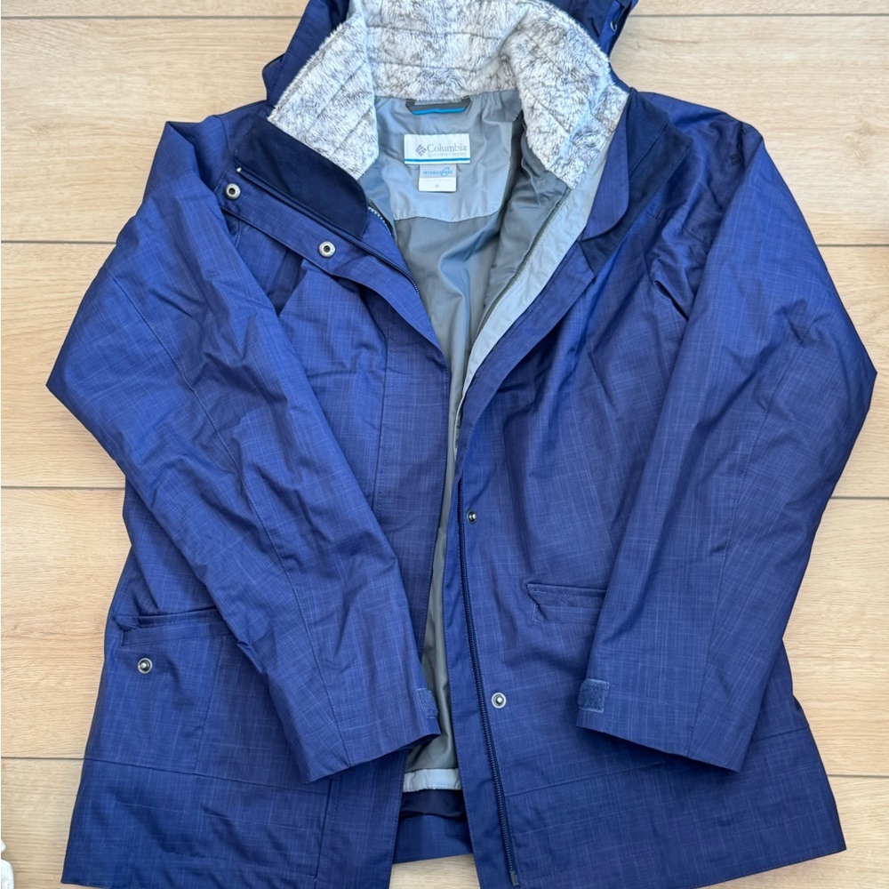 Columbia Women's Navy Double Layer Jacket